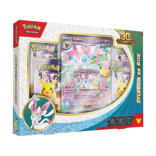 Pokemon 30th Celebration Sylveon ex Box